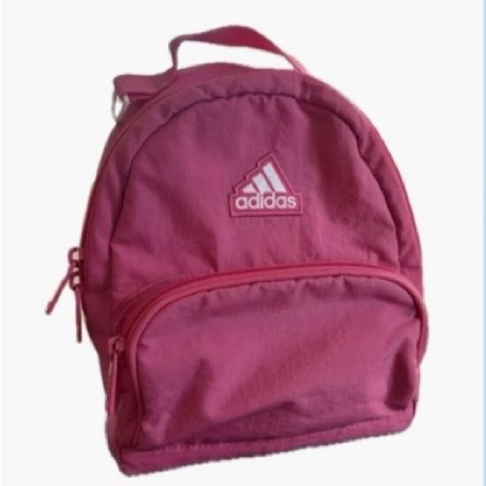 Adidas Kids Hot Pink Mini Backpack Summer Camp Play Dayes